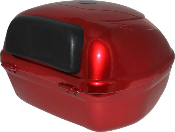 Tail Storage Box - 26L Scooter Trunk, PHX Scooter Standard, Gloss Red