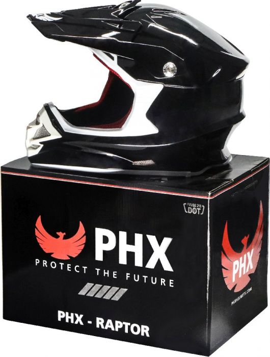 PHX Raptor - Pure, Gloss Black, S