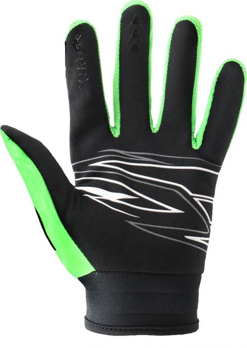 PHX Mudclaw Gloves - Tempest, Green, Youth, Large