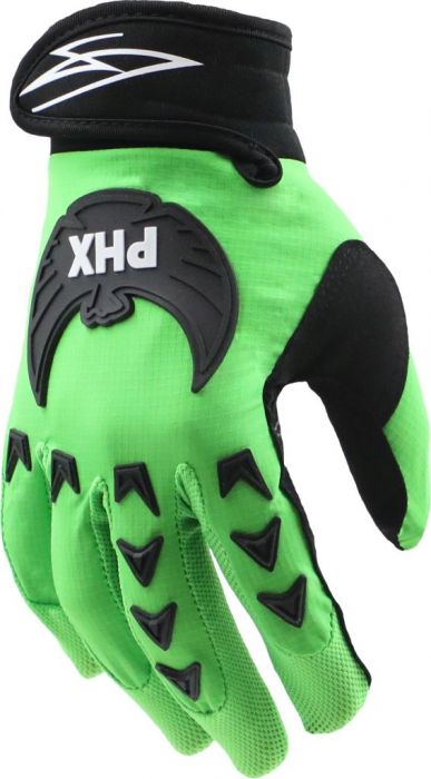 PHX Mudclaw Gloves - Tempest, Green, Youth, Large