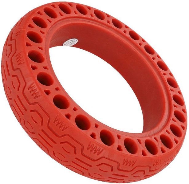 Tire - 10x2.5, 60/70-6.5, Circular Honeycomb, Solid, Red, G30 -  Multi-National Part Supply - Your Dirt Bike and All-Terrain Vehicle Store  for Parts and Accessories