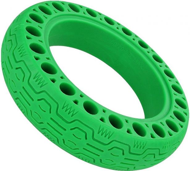 Tire - 10x2.5, 60/70-6.5, Circular Honeycomb, Solid, Green, G30 -  Multi-National Part Supply - Your Dirt Bike and All-Terrain Vehicle Store  for Parts and Accessories