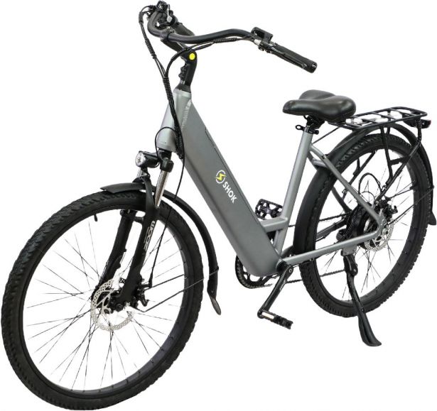 SHOK Nova - Step-Through City Ebike, 48V, 500W, 10.4Ah, 500Wh