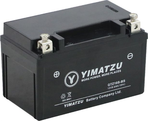 Battery - GTZ-10S-FA Yimatzu, AGM, Maintenance Free