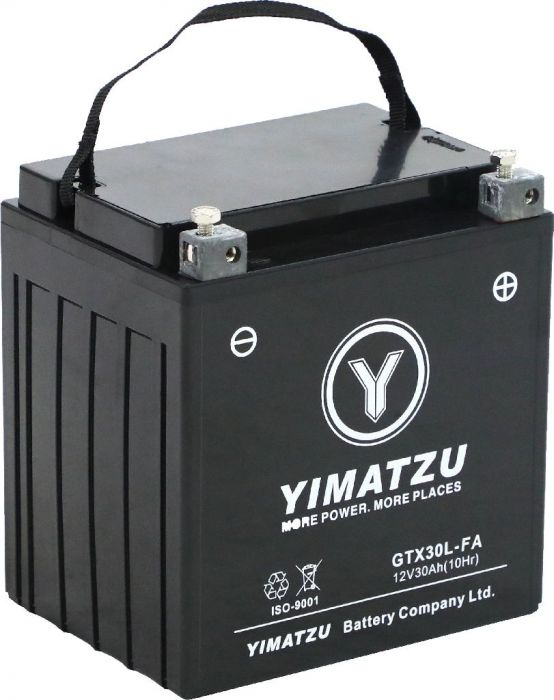 Battery - GTX30L-FA Yimatzu, AGM, Maintenance Free