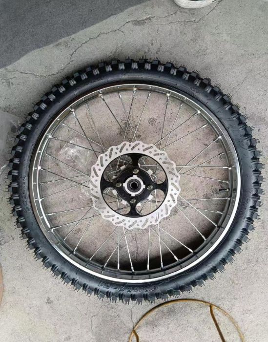 Rim and Tire Set - INCLUDES SPROCKET, Rear 12