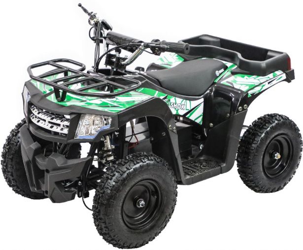 SHOK Quest - Kids Utility E-ATV, 36V, 500W, 12Ah