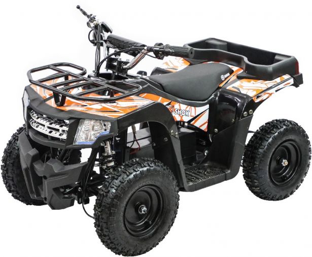 SHOK Quest - Kids Utility E-ATV, 36V, 500W, 12Ah