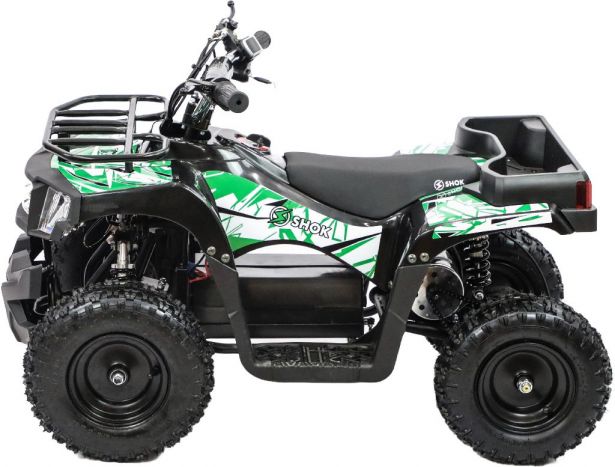 SHOK Quest - Kids Utility E-ATV, 36V, 500W, 12Ah