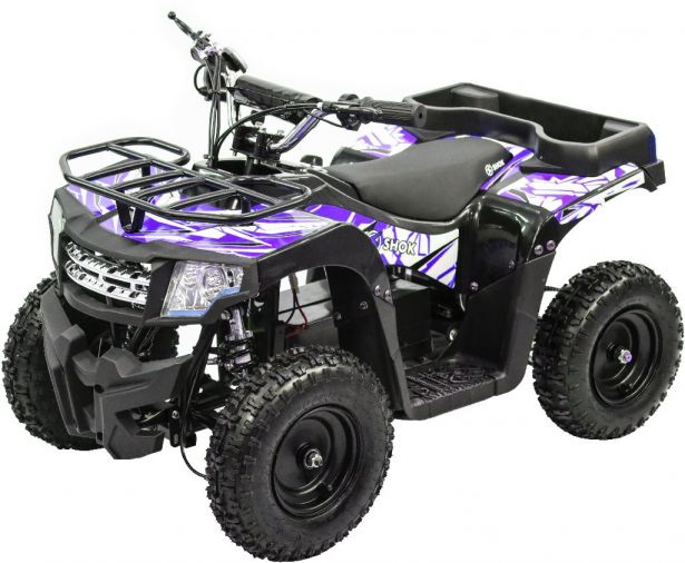 SHOK Quest - Kids Utility E-ATV, 36V, 500W, 12Ah